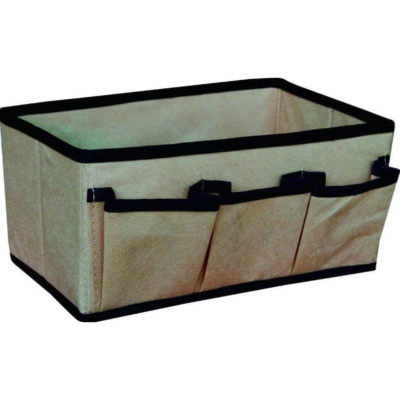 Kit 2 caixa Organizadora Multiuso TNT Dobrável 25x15x12