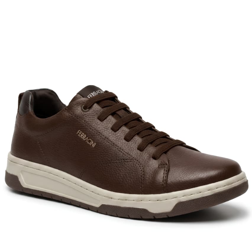 Combo Sapatênis Masculino Ferracini Kit Cinto E Sapato Vox Couro Legitimo Sapatenis Masculino