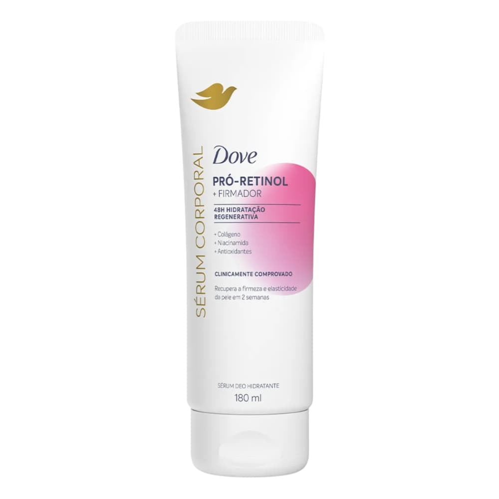 Dove Sérum Corporal Pró-Retinol Firmador 180ml Niacinamida Colágeno Hidratação 48h
