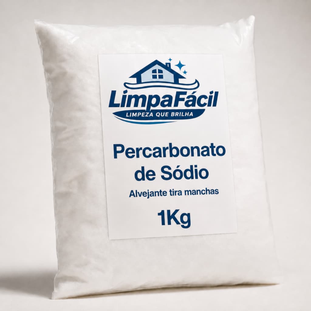 Percarbonato de Sódio 99% Puro 1Kg | Tira Manchas Alvejante Sem Cloro Multiuso