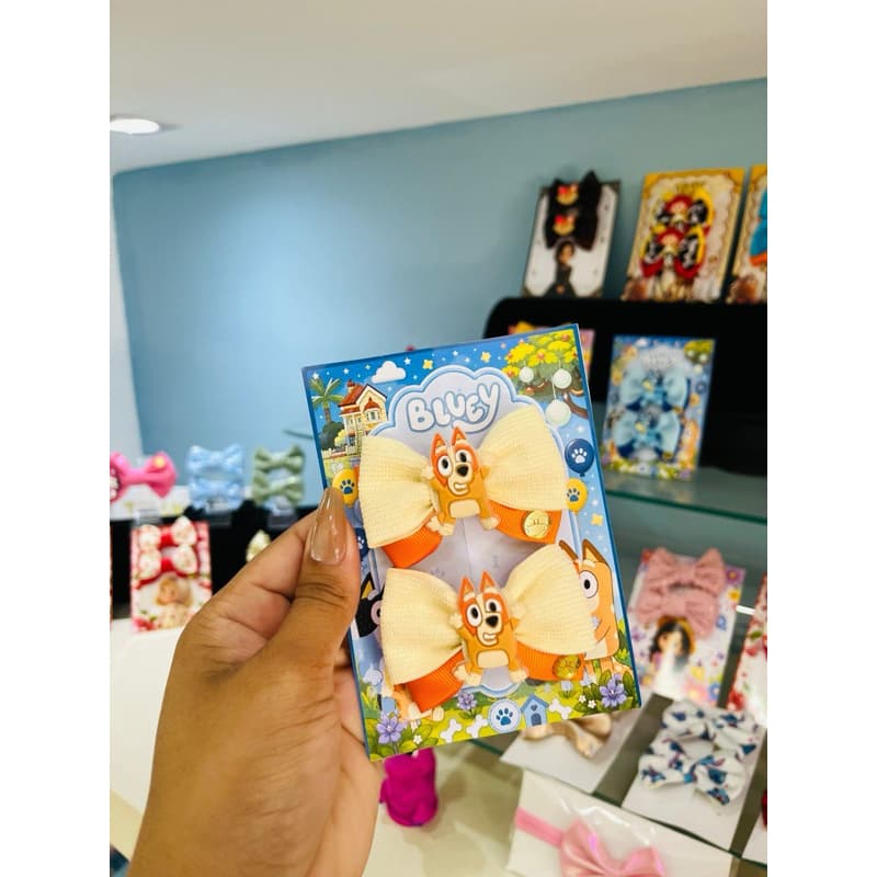 Laço Infantil Bingo Cachorrinho – Par de Laços
