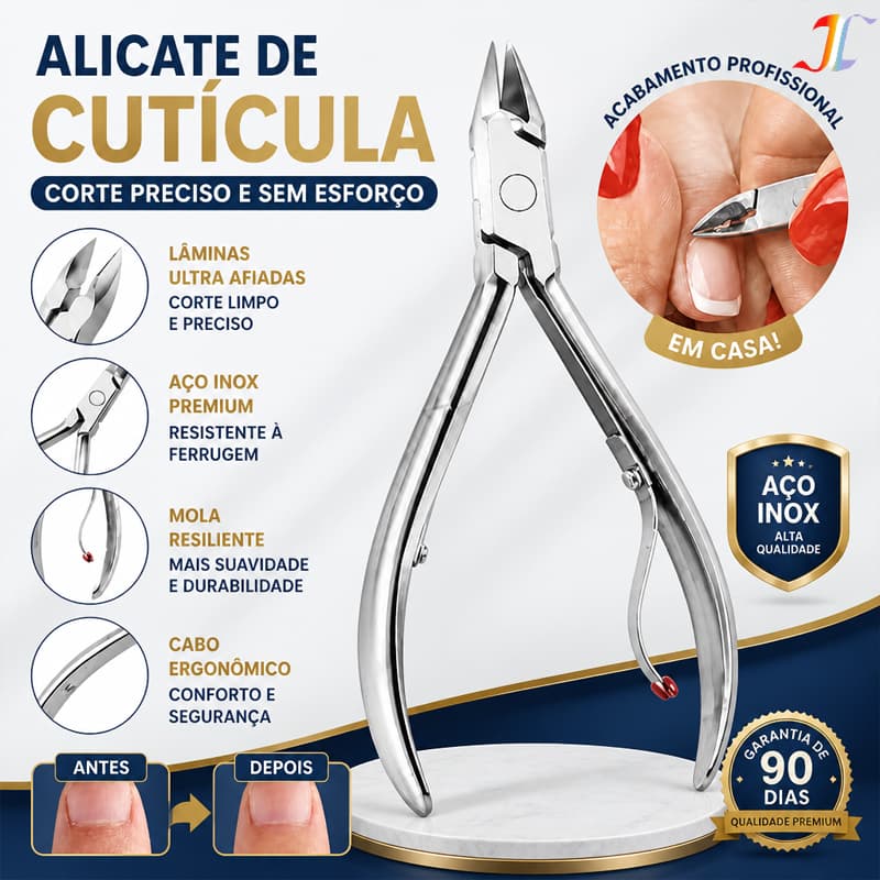 Alicate de Aço Inoxidável Cortador de Unhas Ferramenta de Manicure XSPJ