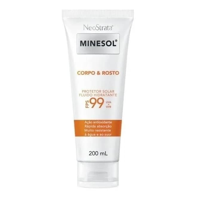 Protetor Neostrata Minesol Corpo & Rosto Fps99 200 ml