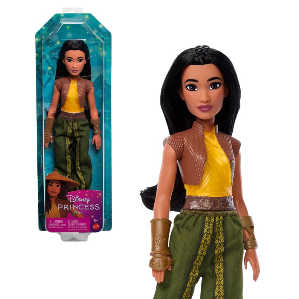 Boneca Disney Princess Raya - Saia Cintilante 30 cm Mattel Princesa