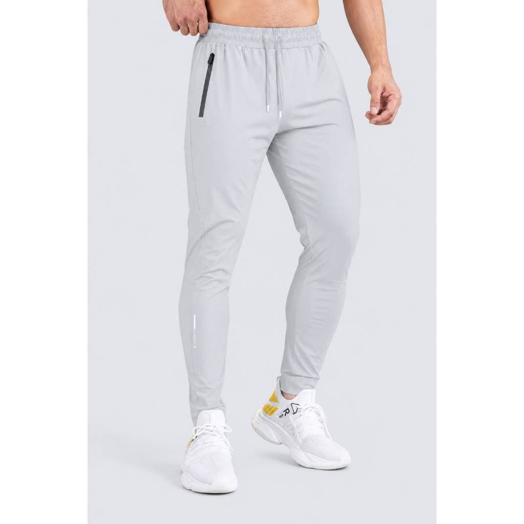 calça masculina jogger Dri Fit  Tecido Gelado bolsos ziper calça mole slim