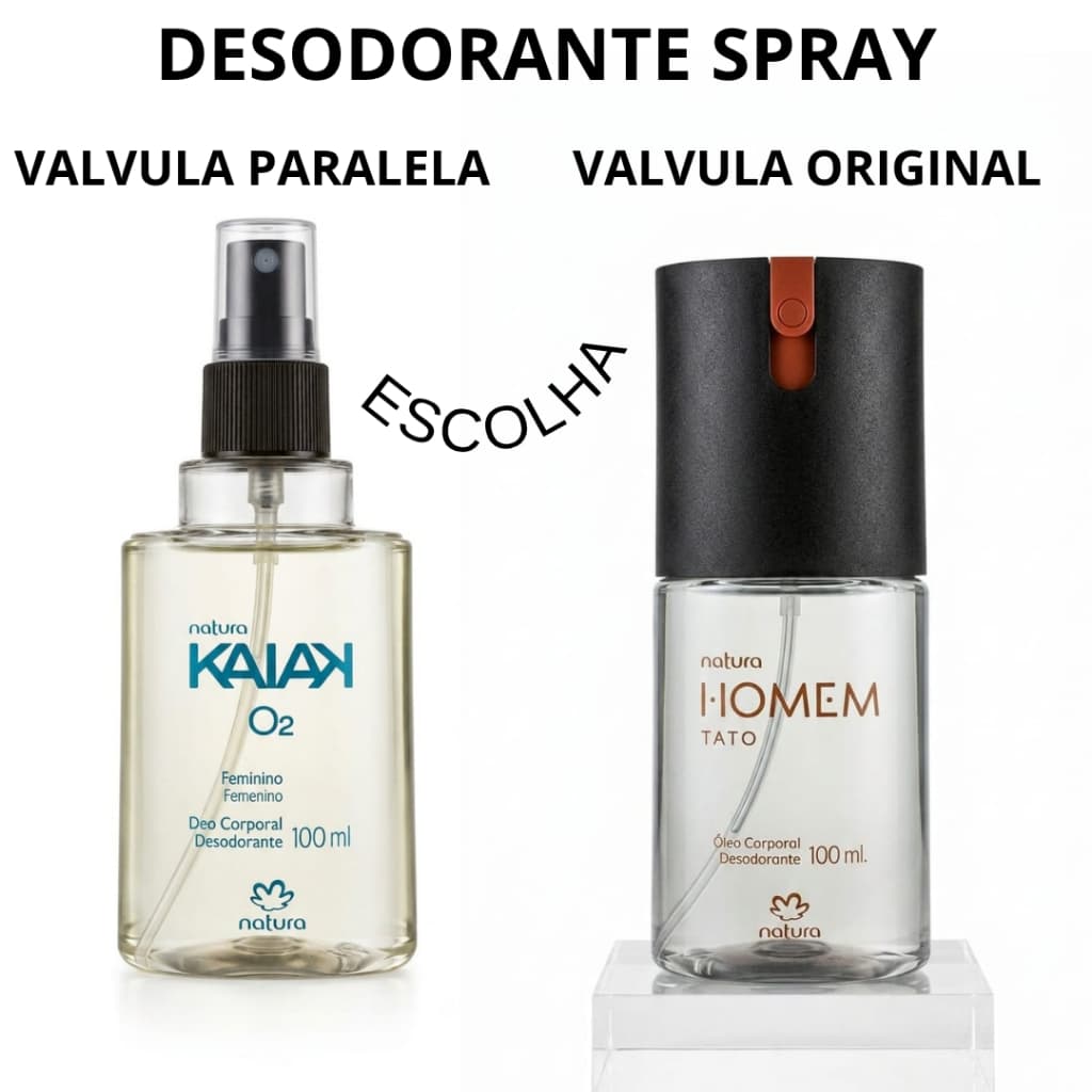 Desodorante spray 100ml escolha
