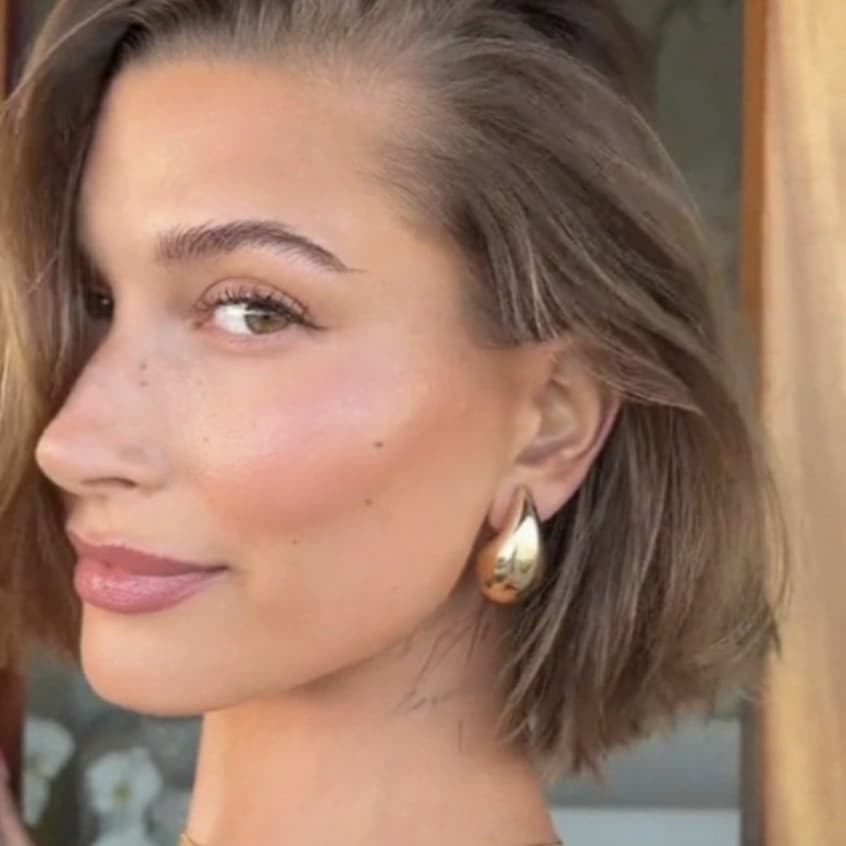 Brincos De Gota Grande Folheado Ouro Prata Joia Feminina Anti‑Desbotamento Uso Diário Festa Casamento Moda Tendência