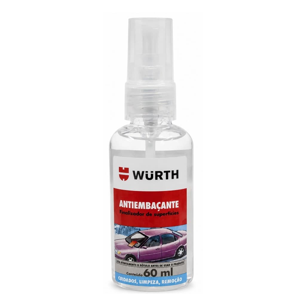 Antiembaçante Vidro Wurth 60ml