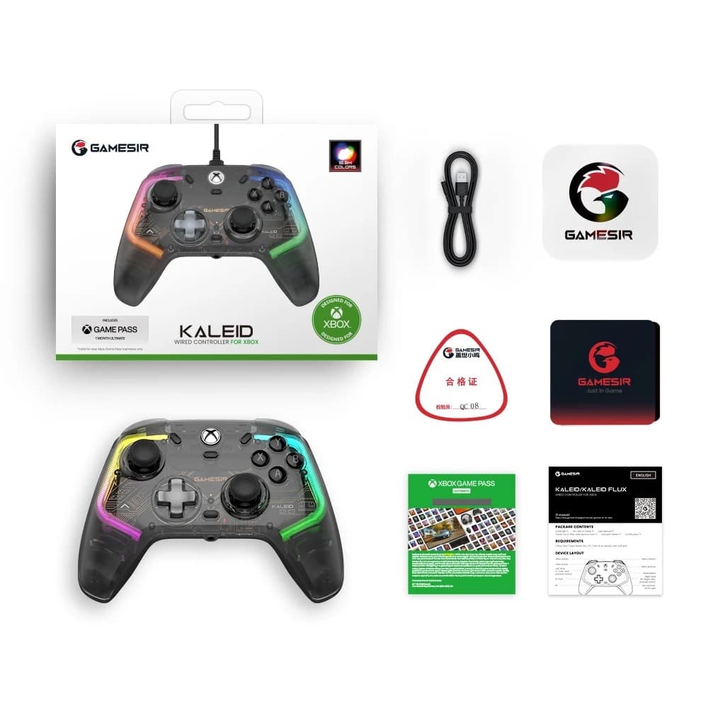 CONTROLE GAMESIR KALEID XBOX SERIES X|S, XBOX ONE, STEAM, PC, GRÁTIS GAME PASS Licenciado XBOX