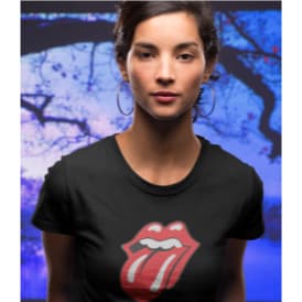 camiseta algodão Stones Bocão malha super confortável estampa em alta qualidade todas as vibes unissex e baby look