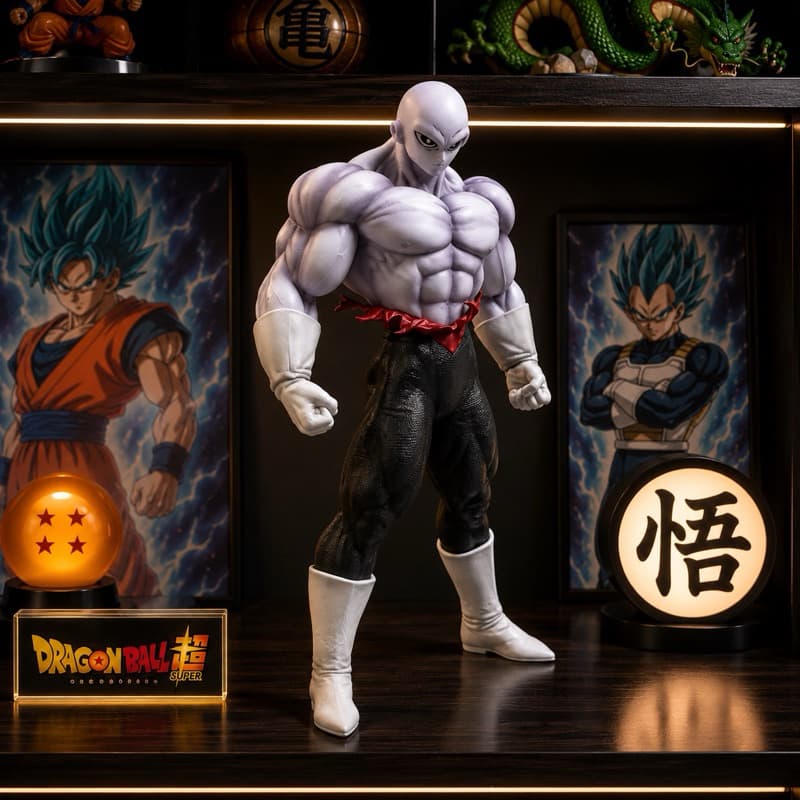 Action Figure Jiren 26Cm Super Poder Dragon Ball Super Z Furioso Sem Camisa