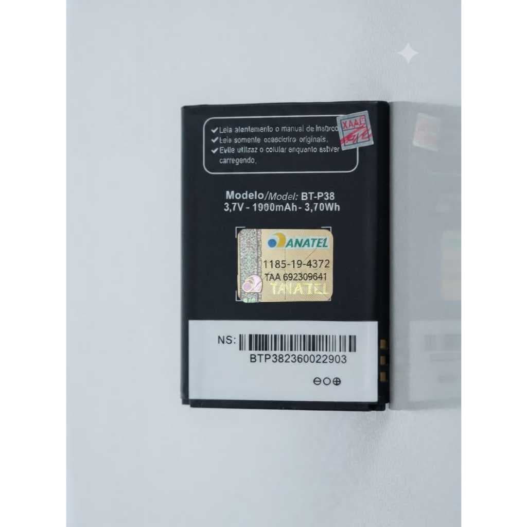 Bateria Para Celular P38 Modelo BT-P38 1000mAh 3.7V