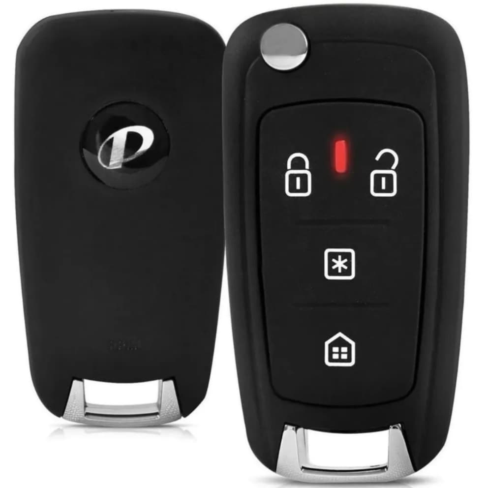 Carcaça Chave Canivete Reposição Alarme Positron Px80 Controle