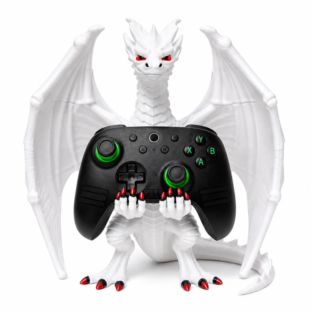 Suporte Porta Controle Xbox one x / PS5 Dragão  Organizador Manete Jogos PS5 Universal Todos Modelos