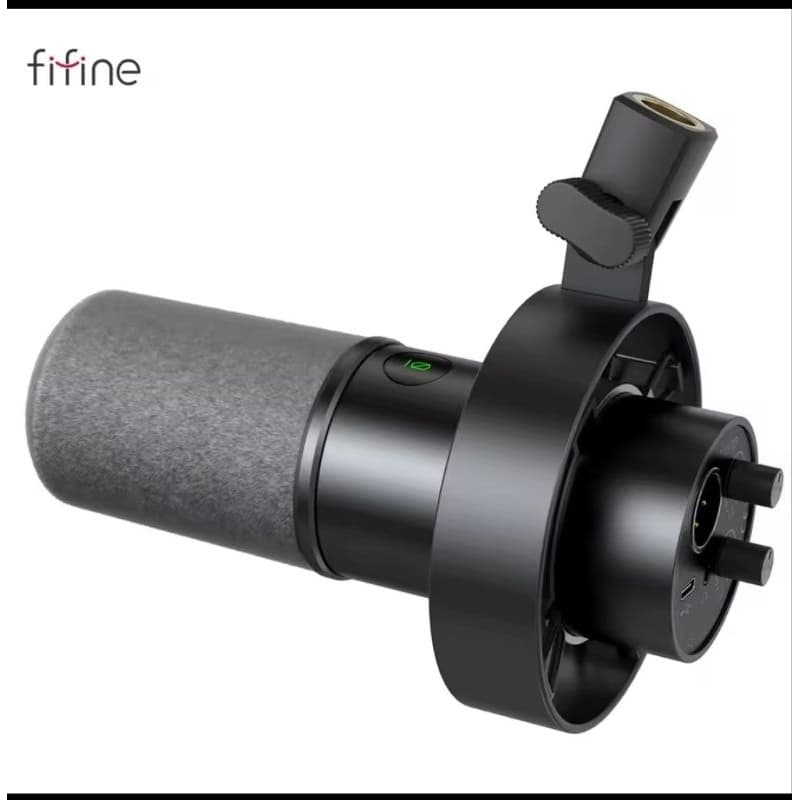 Microfone Fifine K688 Dinâmico USB XLR para PC PS4 PS5 Podcast Streaming