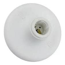 Suporte Soquete Bocal De Lampada E27 Com Garra Presilha