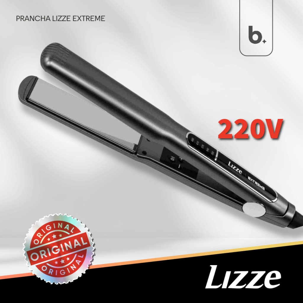 Prancha Profissional Lizze Extreme Chapinha de Cabelo 480F/250ºC 220V