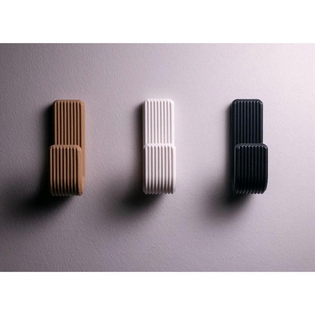 Kit 3 Ganchos Toalheiro de Parede Cabide Moderno Minimalista para Banheiro
