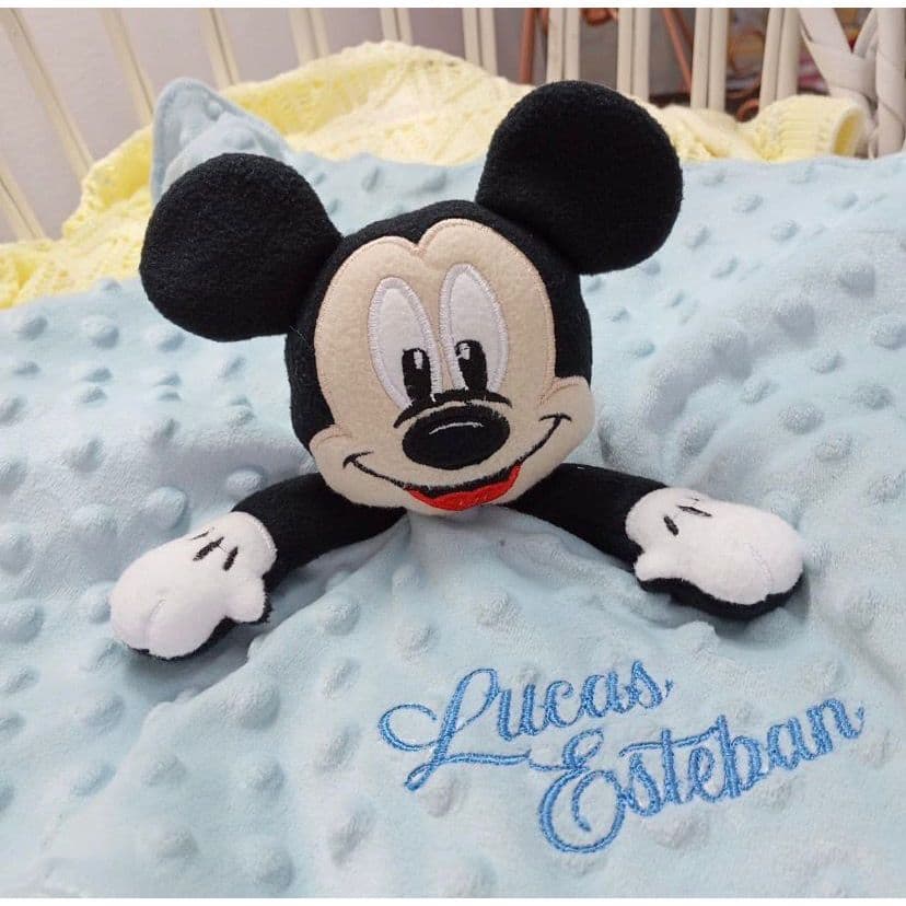 Naninha Mickey Mouse Personalizada Para bebê rn presente cha de bebe