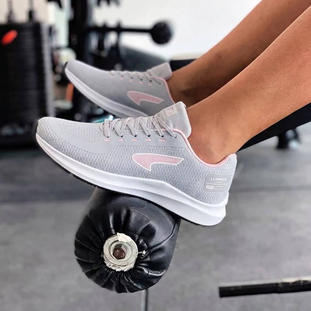 Tênis Feminino Para Academia Caminhada E Rotina Com Visual Moderno Fitness