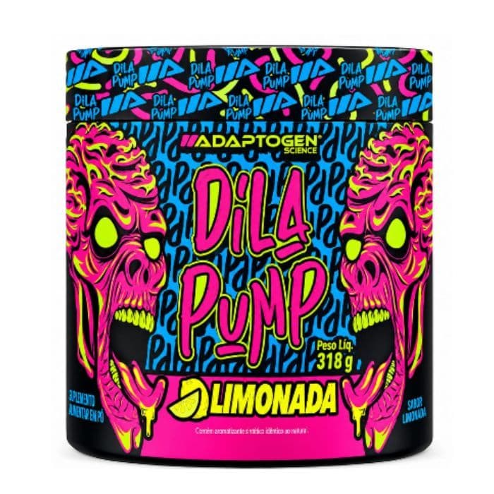 Pre Treino Dila Pump 300g Adaptogen Sabores