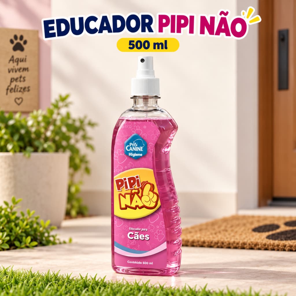 Educador Sanitário Pipi Não Pró Canine 500ml Spray Adestrador Xixi para Cães