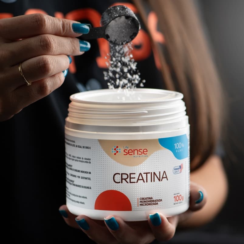 Creatina 100% pura 100g - Life Sense Nutrition