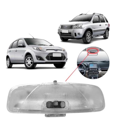 Lanterna interna de Teto FORD Fiesta 2002/  Ecosport 2005/ DSC 1149