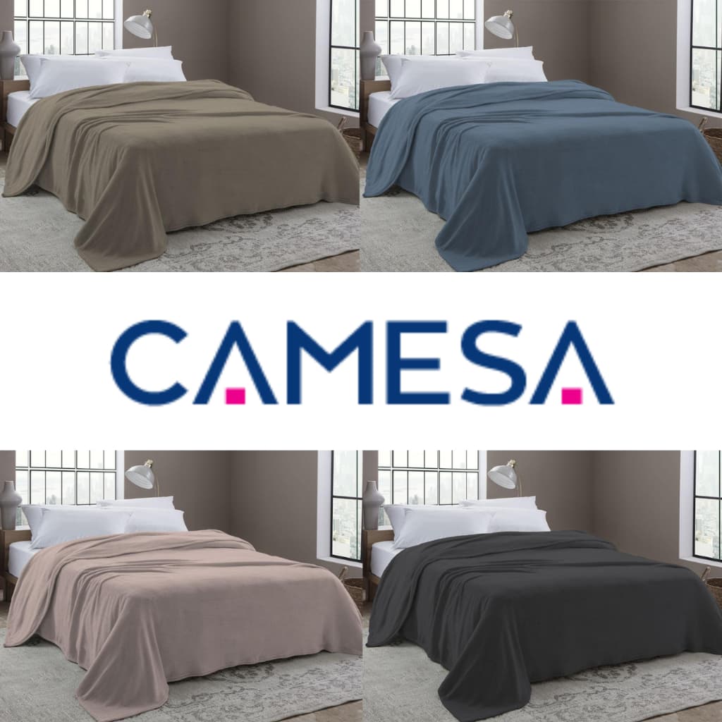 Cobertor Manta de Microfibra Soft Camesa Casal 180X200 Cm