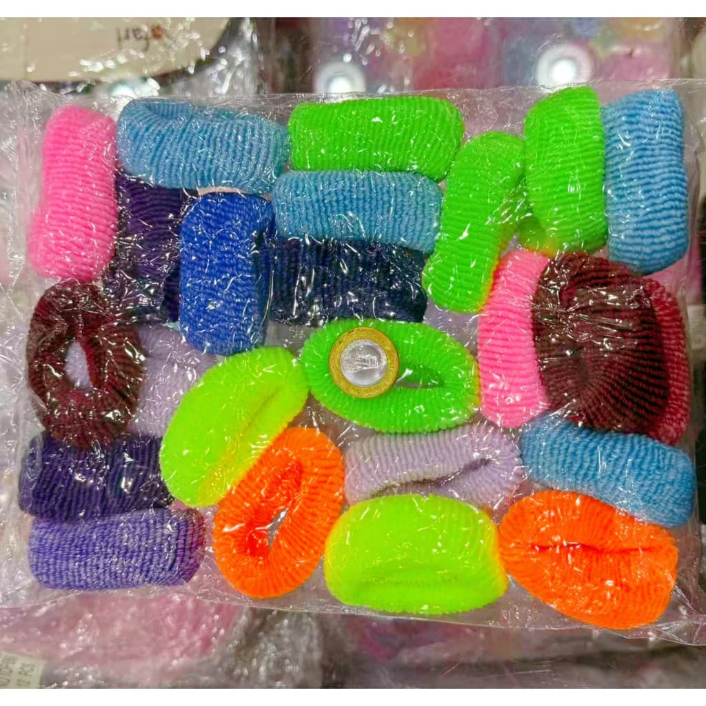 24pcs Elástico Xuxinhas Xuxão de Rabicó