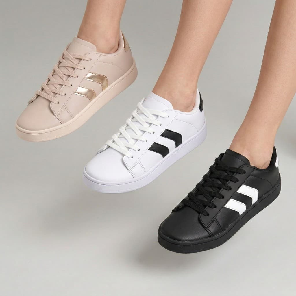 Tênis Feminino Casual Cores Variadas Confortável e Versátil Para O Seu Estilo Diário