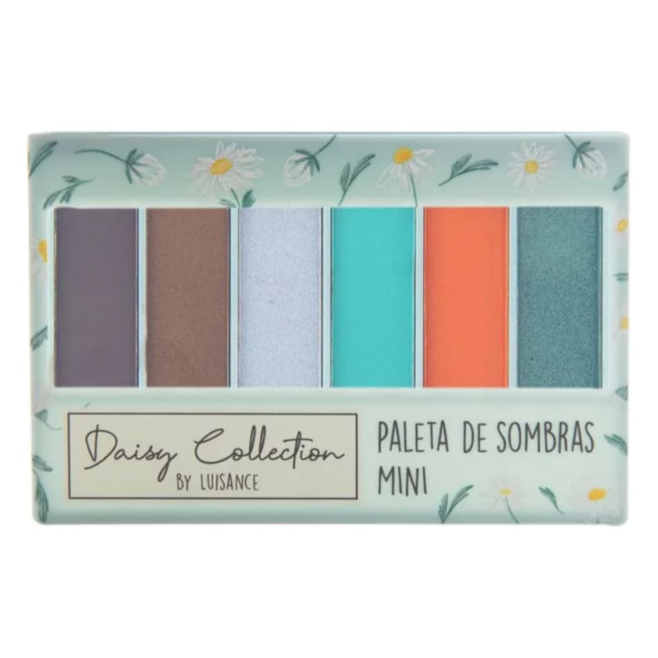 (VALIDADE DEZEMBRO / 2026) PALETA DE SOMBRAS MINI DAISY COLLECTION BY LUISANCE - L3191