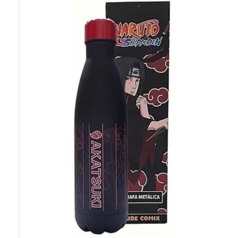 Garrafa Cantil Naruto Akatsuki Line Piticas
