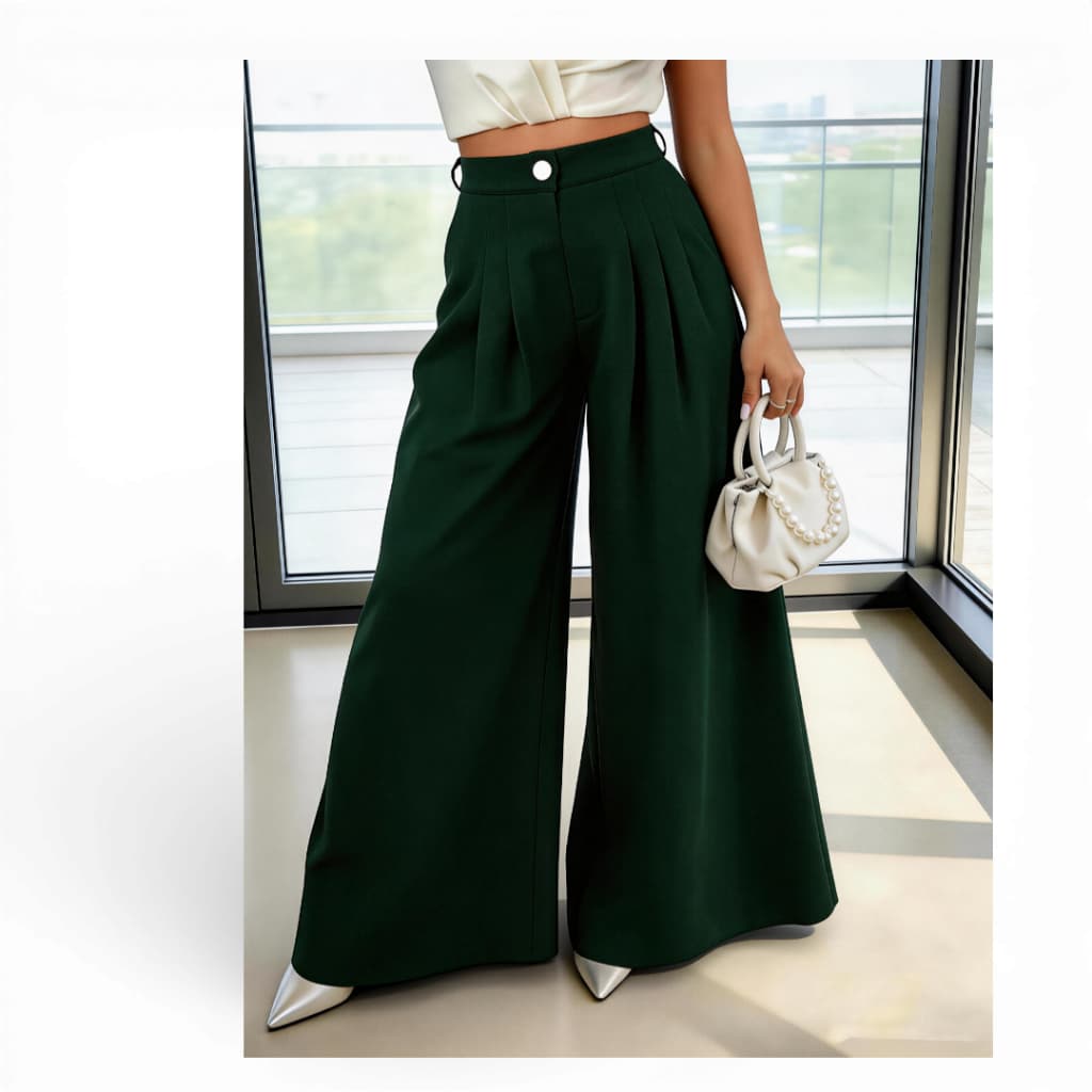 Calça Larga Casual Solta E Relaxada Plus Size G1. G2. G3