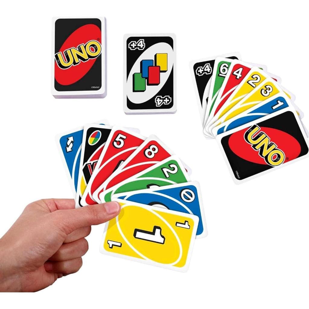 Jogo Uno 110 cartas Tradicional Completo- Diversão em familia, Cartas coloridas