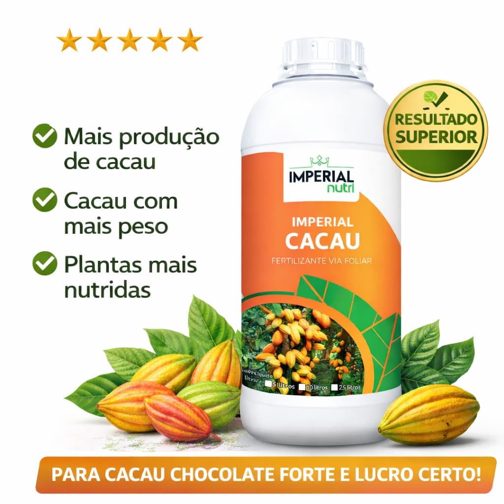 Adubo para Muda de Cacau - 1 litro - Imperial Nutri