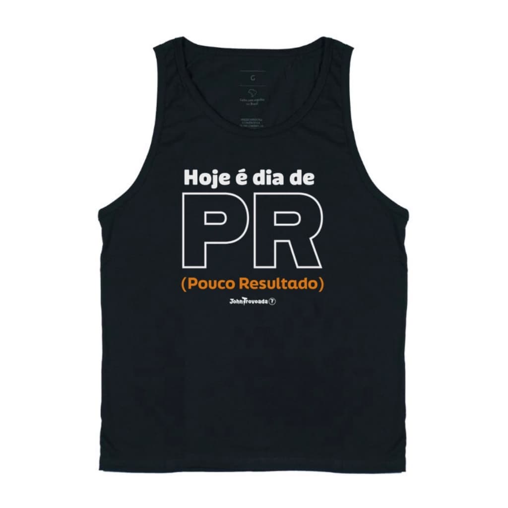 Regata PR - Pouco Resultado Crossfit Musculação LPO
