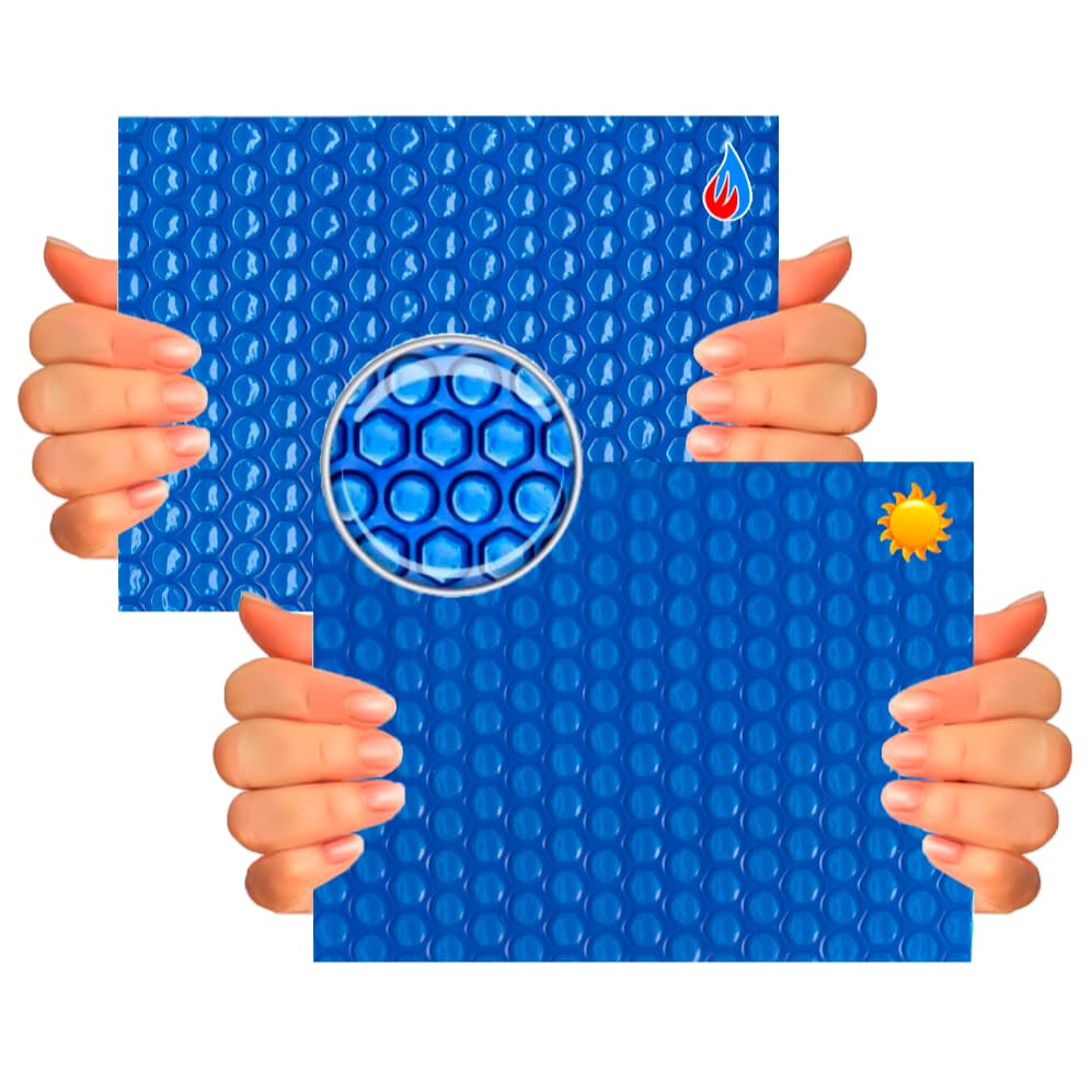 Capa térmica Piscina 7 x 5 Atco azul 300 micras