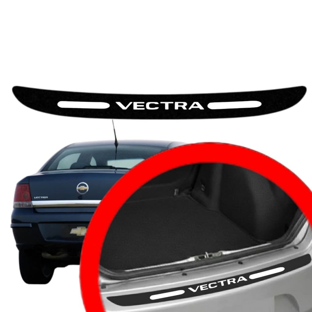 SOLEIRA PROTEÇAO PORTA MALA VECTRA UNIVERSAL VINIL PARA CARRO AUTOMOTIVO PERSONALIZADA VARIAS CORES