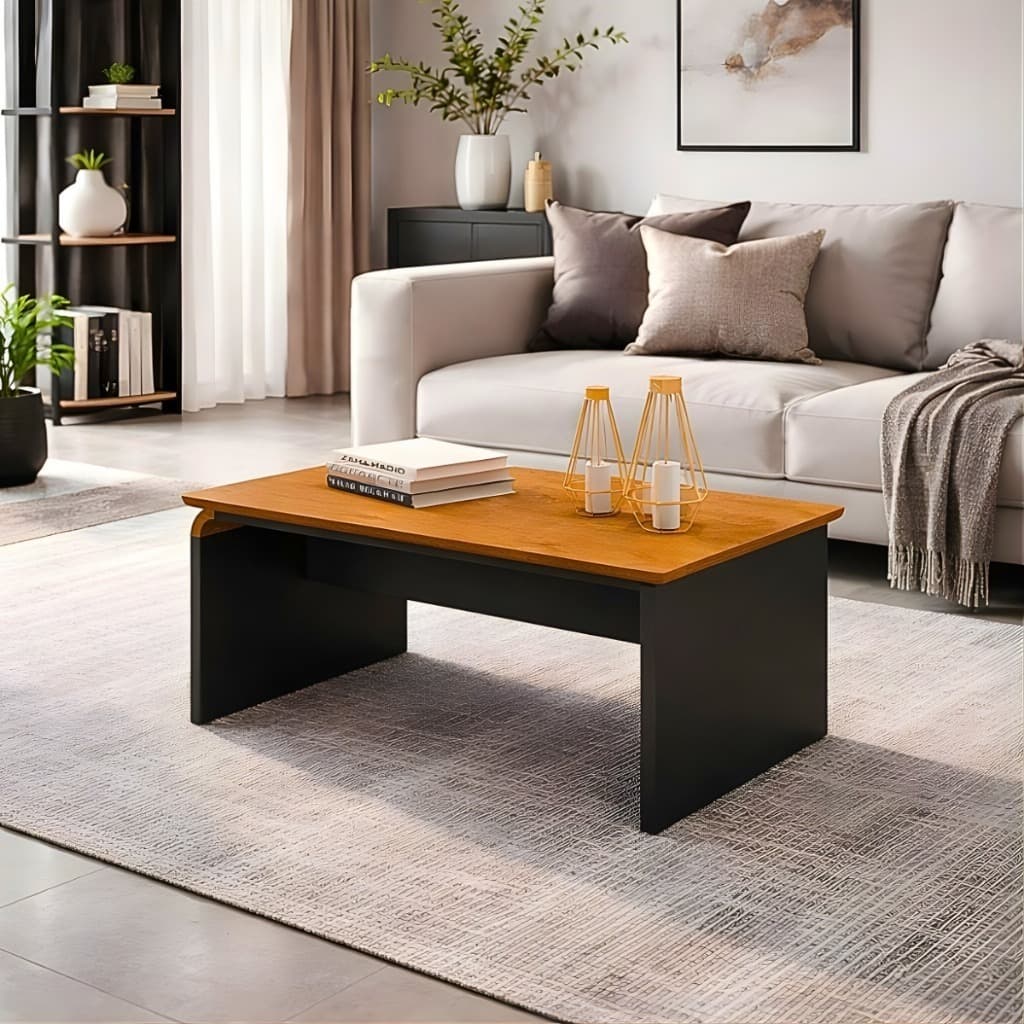 *SUPER OFERTA* Mesa De Centro Luxo Para Sala de Estar Moderna Angra Ambiente e CORES