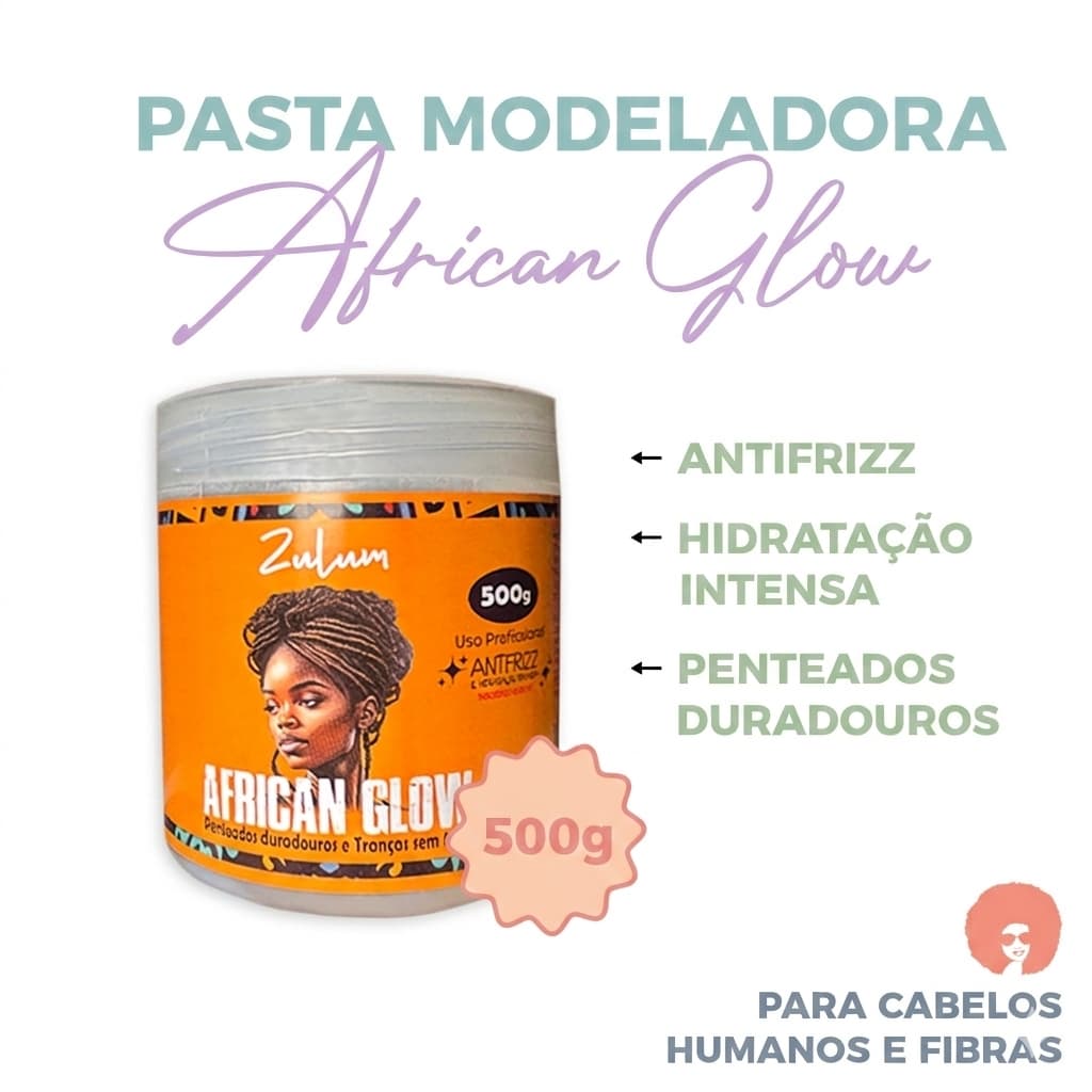 CERA MODELADORA MODELADOR AFRICAN GLOW 500 GRAMAS *PROMOÇÃO* 📦😱🔥