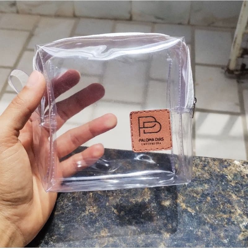 Necessaire Feminina 10x6x10 kit com 10 - Impermeável Organizadora de Bolsa - Fabricação Própria.