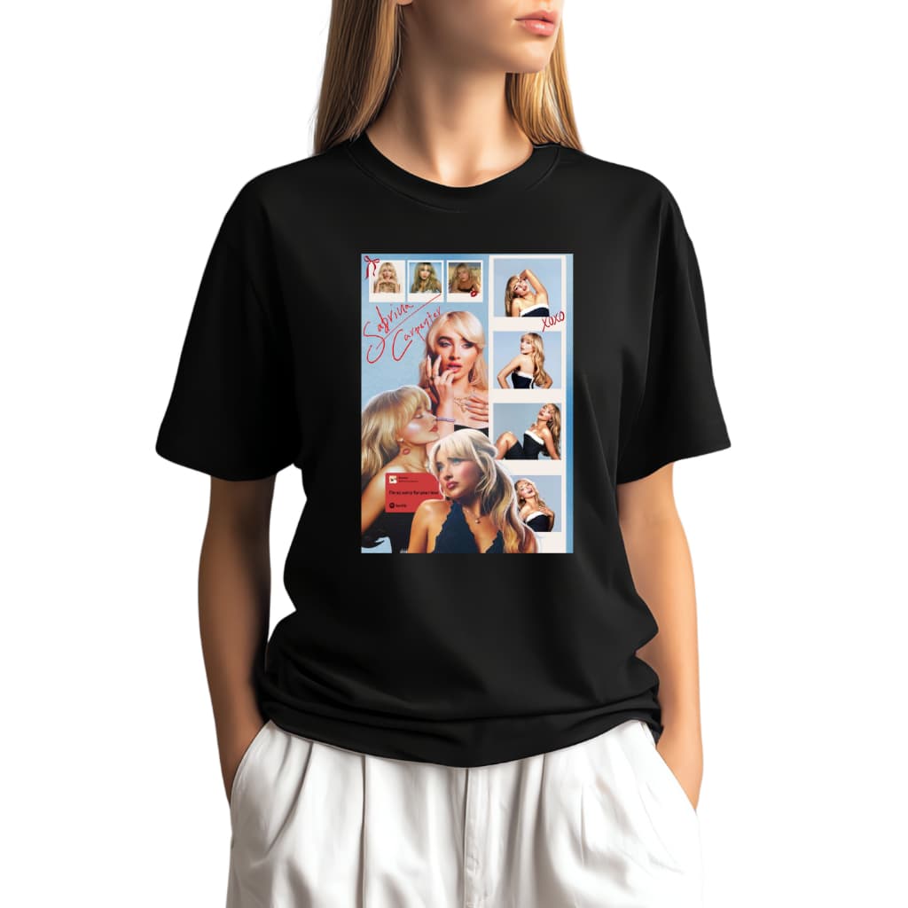 Camiseta Camisa Sabrina Carpenter Feminina