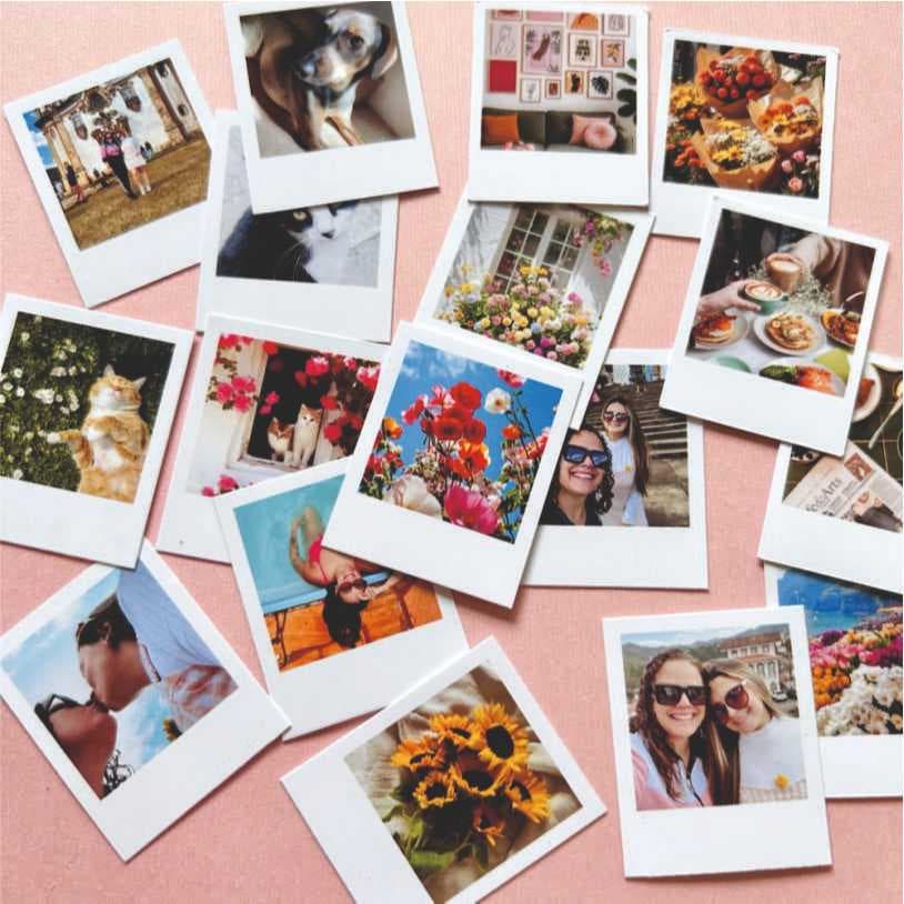 10 mini fotos personalizadas 3x4cm - foto para capinha de celular - mini foto
