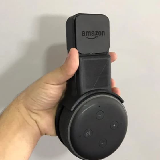 Suporte De Tomada Para Alexa Echo Dot 3 Geração Compacta e Funcional