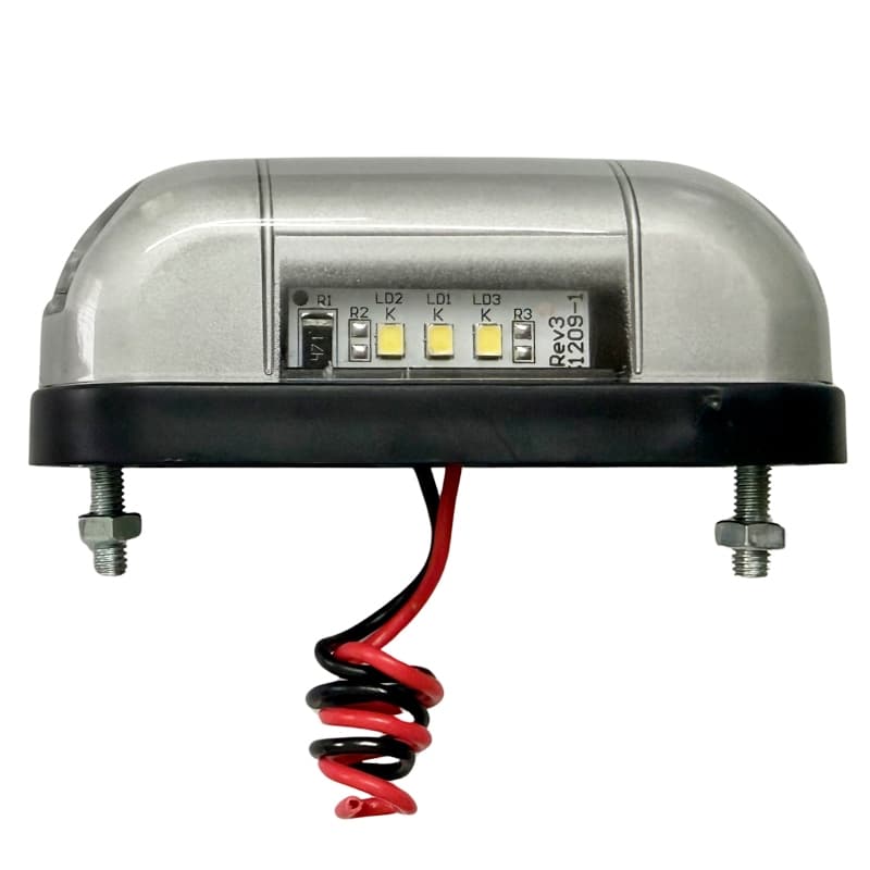 Lanterna Luz Placa Led carro moto Reboque ônibus Carreta 12v 24v