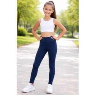 Calças de Legging confortáveis para meninas