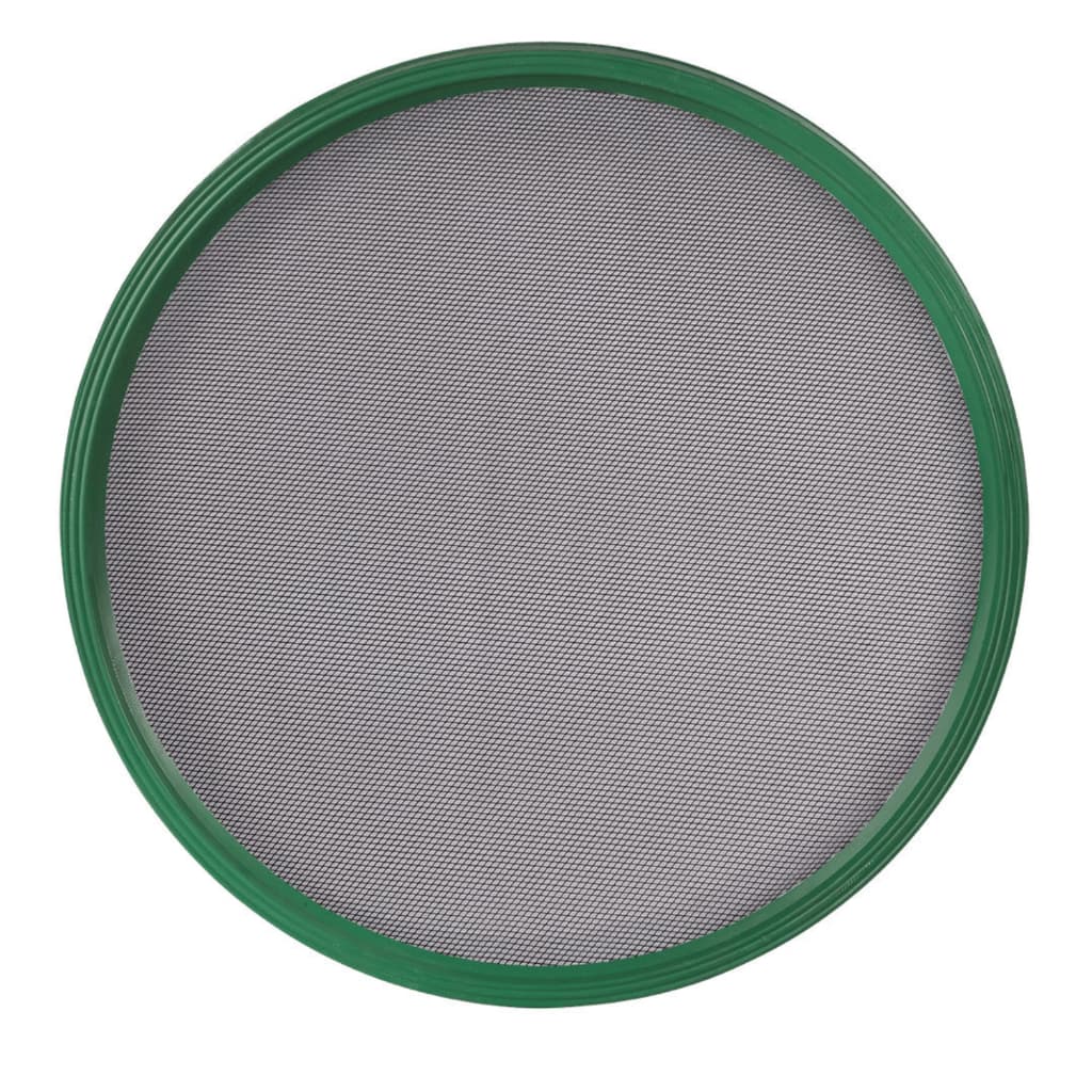 Peneira Areia 55cm Aro Plástico Chapa Expandida Epoxi