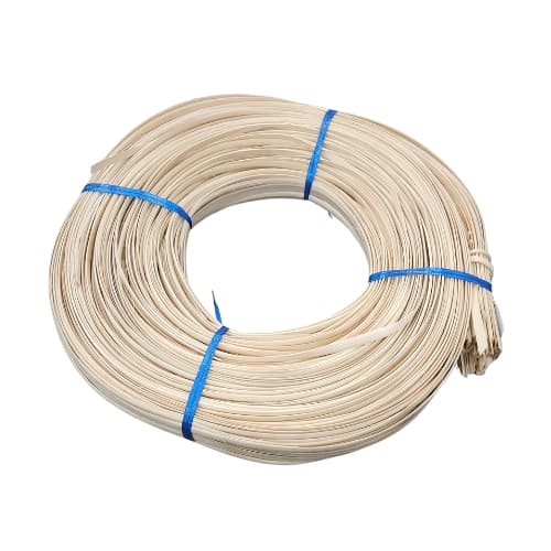 Palheta Plana 6,0mm Bobina 500g Cestaria Vime Casca De Bambu
