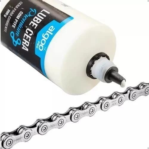 Lubrificante Algoo Cera com PTFE para Corrente de Bike – Reduz Atrito e Ruídos